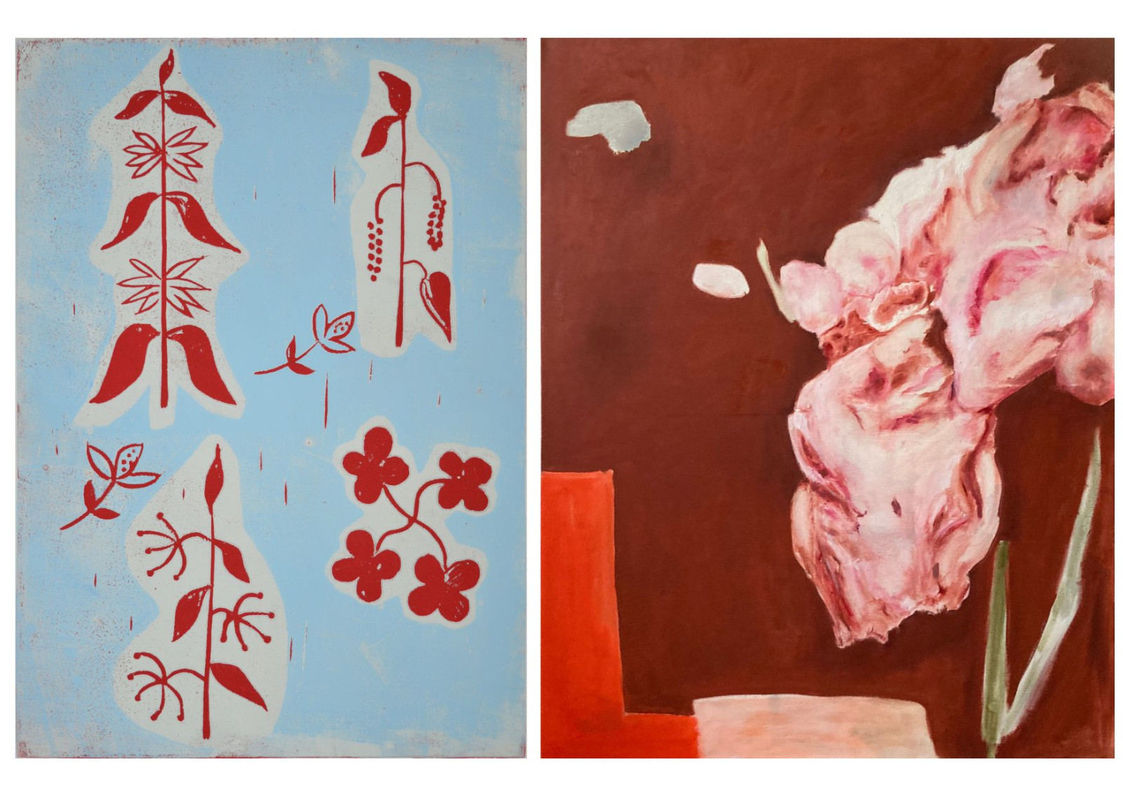 Collage Ausstellungseroeffnung Bungsberg